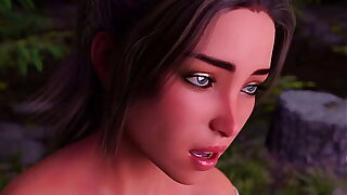 Walk with girlfriend first caress [GAME PORN STORY] #3