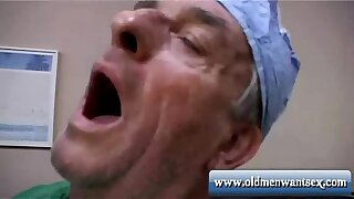 Old man Doctor fucks in the event that
